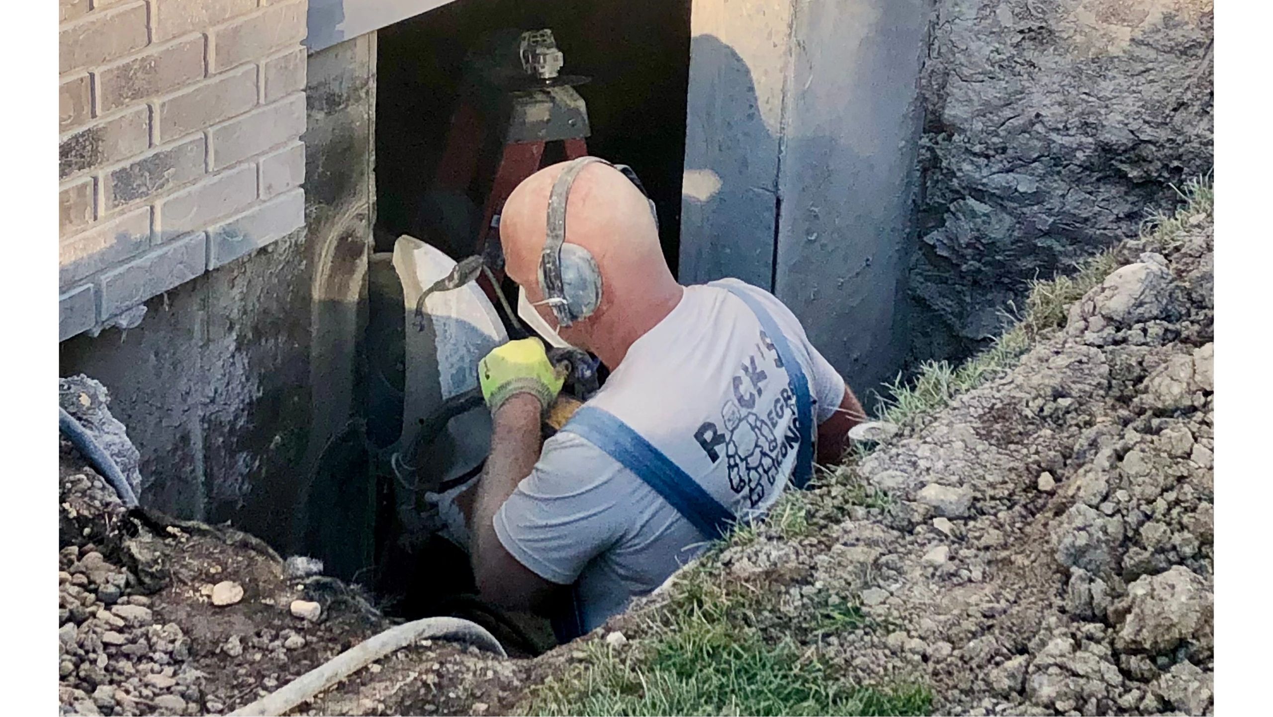 Rock's Egress & Concrete Home